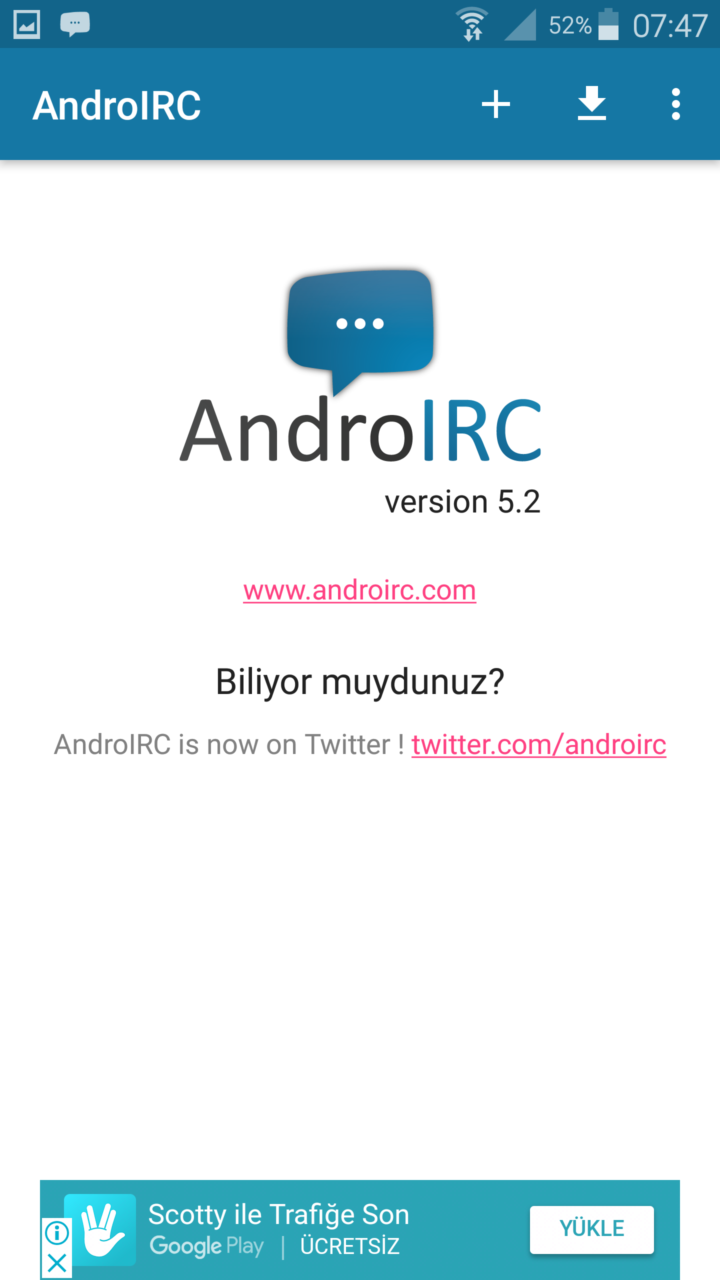 Androirc İndir